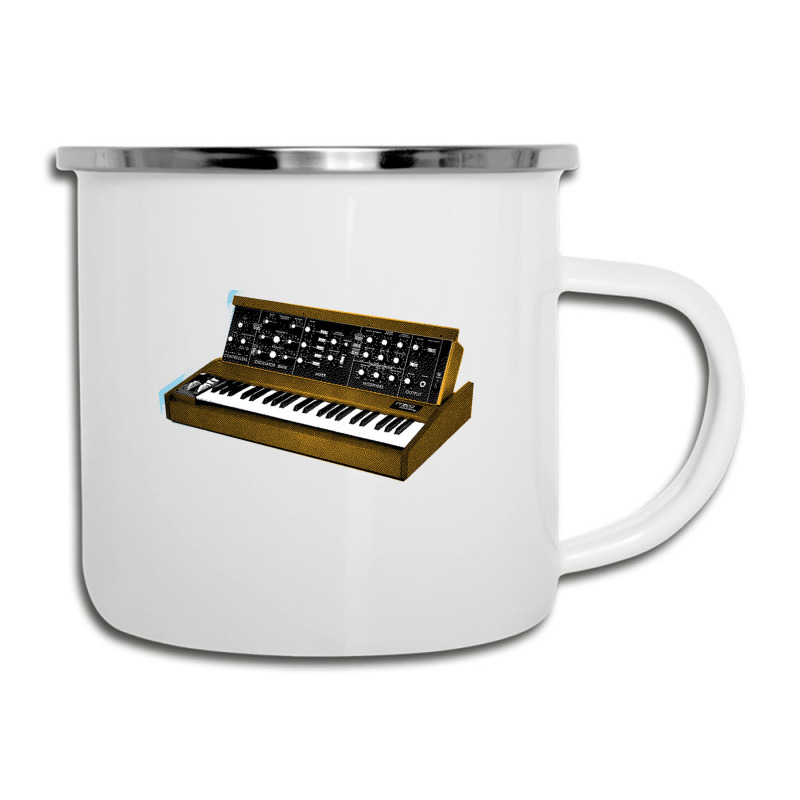 Analog Synthesizer 8bit Retro Artwork Design Camper Cup | Artistshot