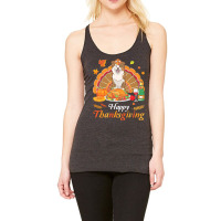 Australian Shepherd Thanksgiving Xmas T  Shirt Australian Shepherd Tur Racerback Tank | Artistshot