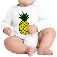 Pineapple Long Sleeve Baby Bodysuit | Artistshot