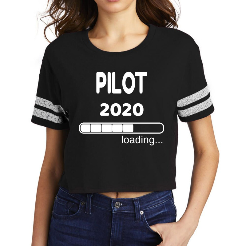 Pilot 2020 Loading Flight School Student Scorecard Crop Tee | Artistshot