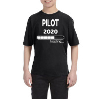 Pilot 2020 Loading Flight School Student Youth Tee | Artistshot