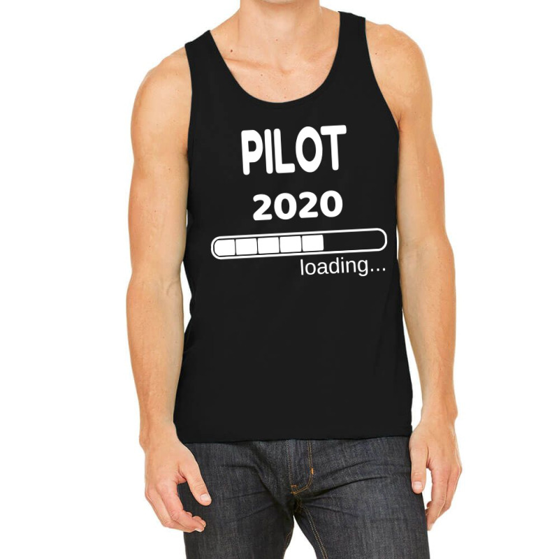 Pilot 2020 Loading Flight School Student Tank Top | Artistshot