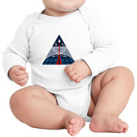 Space Force Faux Pocket Patch Long Sleeve Baby Bodysuit | Artistshot