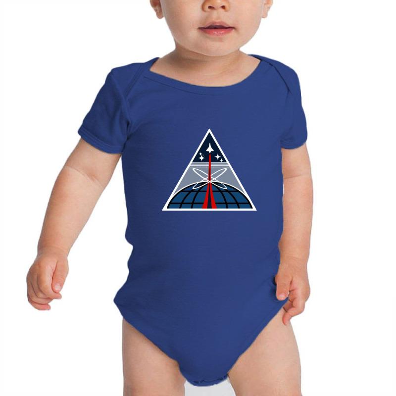 Space Force Faux Pocket Patch Baby Bodysuit by BLACKSTONE | Artistshot