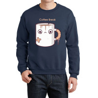 Coffee Break Crewneck Sweatshirt | Artistshot