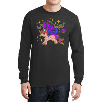 Magical Butterfly Animal Lover Fantasy Creature Unicorn T Shirt Long Sleeve Shirts | Artistshot