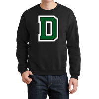 Dartmouth Initials Green D Crewneck Sweatshirt | Artistshot