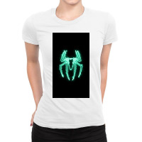 Blue Spider Ladies Fitted T-shirt | Artistshot