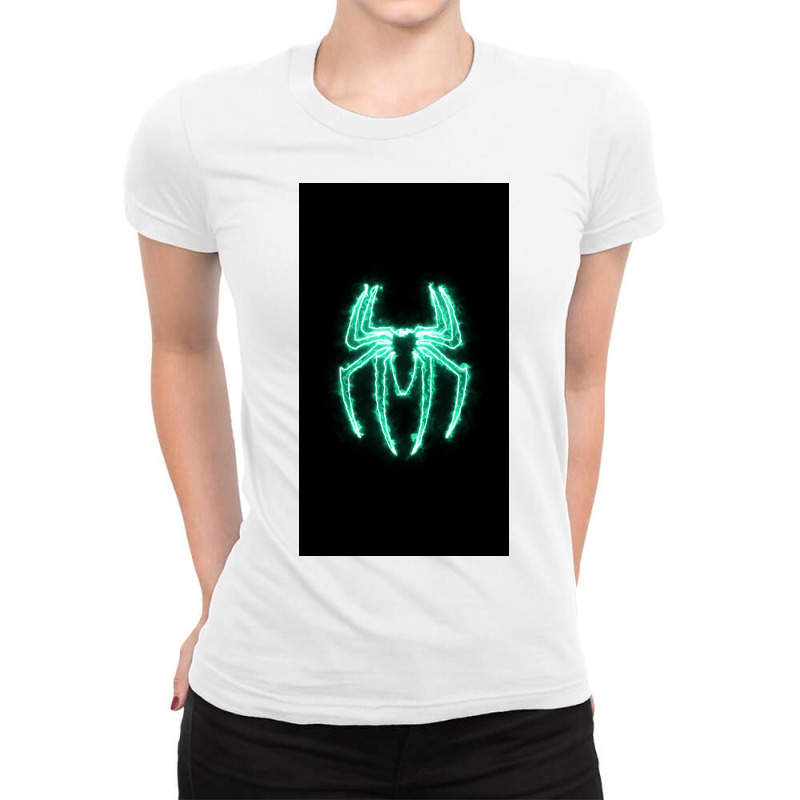 Blue Spider Ladies Fitted T-shirt | Artistshot