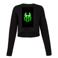 Green Spider Cropped Sweater | Artistshot