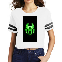 Green Spider Scorecard Crop Tee | Artistshot