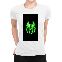 Green Spider Ladies Fitted T-shirt | Artistshot