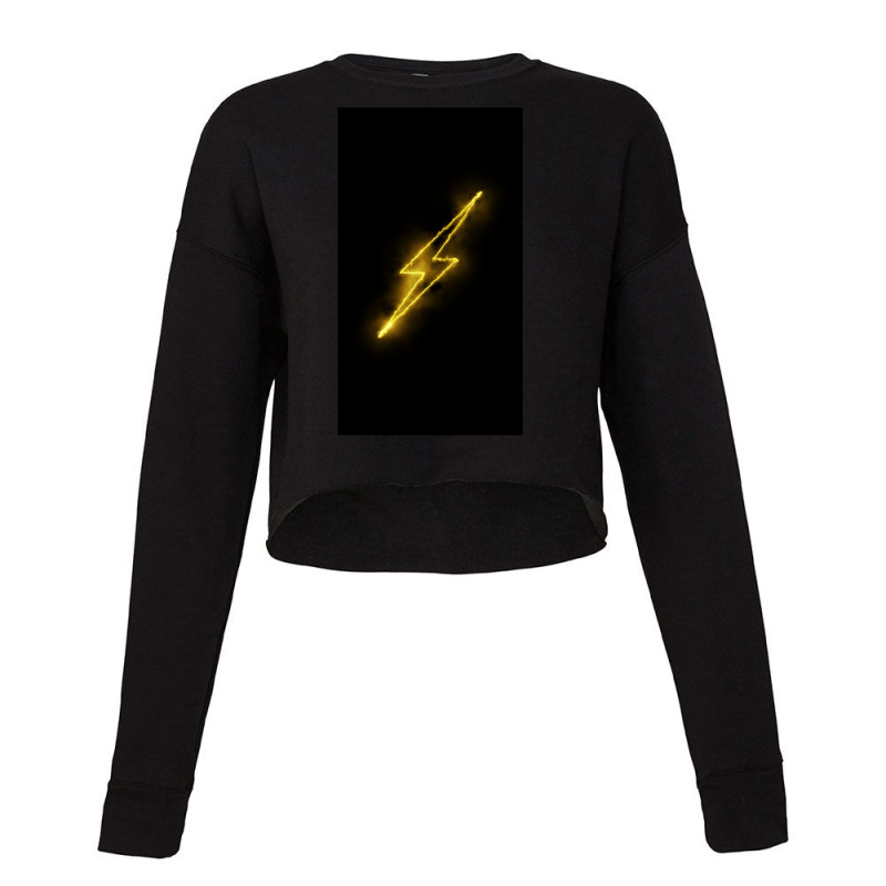 Lightning Cropped Sweater | Artistshot