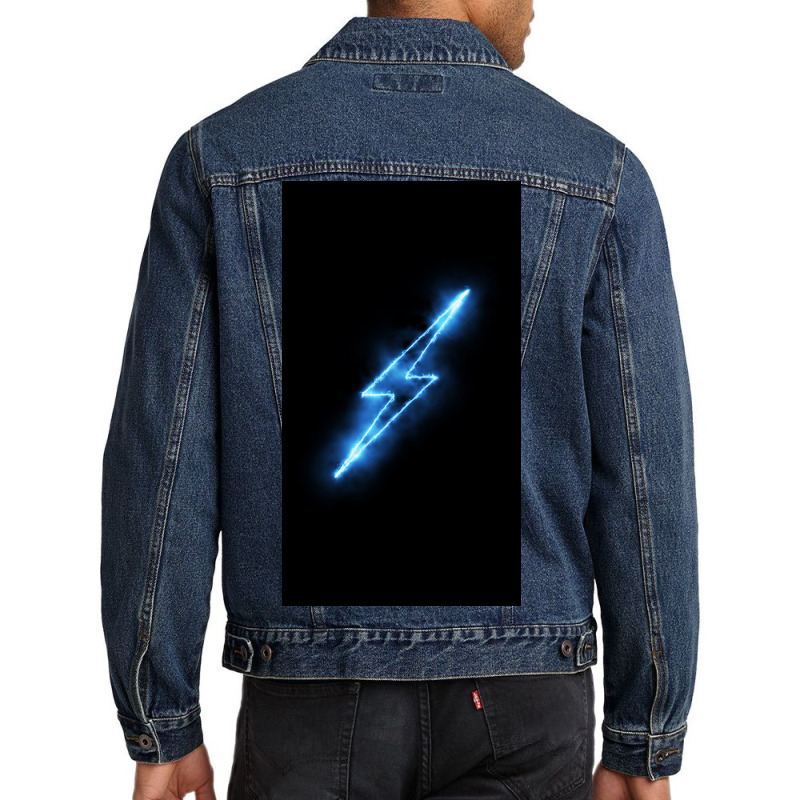 Lightning Men Denim Jacket by josef.psd | Artistshot