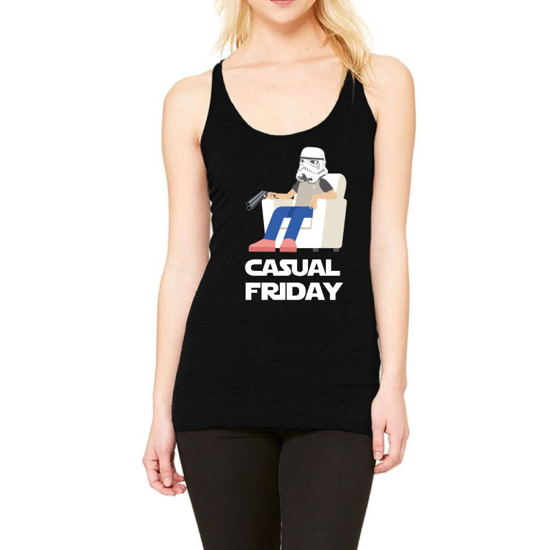 Casual Friday Racerback Tank by rardesign | Artistshot