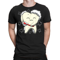 Healthy Teeth   Daily Tooth Brushing   Dentist T Shirt T-shirt | Artistshot