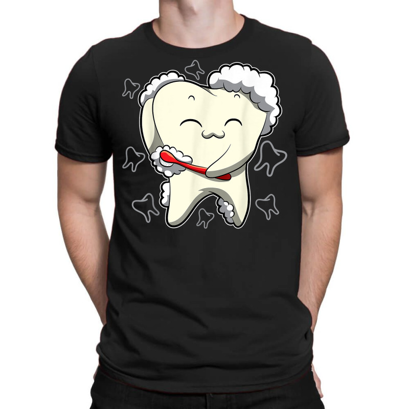 Healthy Teeth   Daily Tooth Brushing   Dentist T Shirt T-shirt | Artistshot