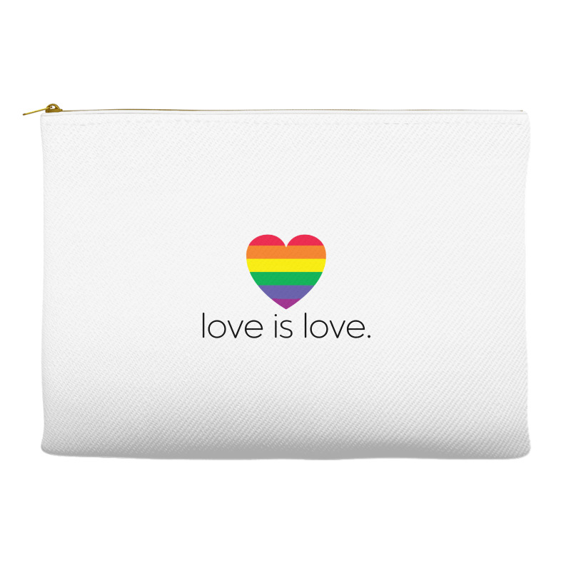 Love Is Love Accessory Pouches | Artistshot