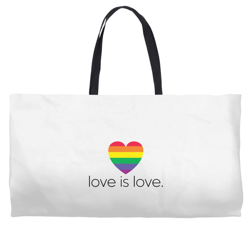 Love Is Love Weekender Totes | Artistshot