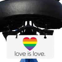 Love Is Love Bicycle License Plate | Artistshot
