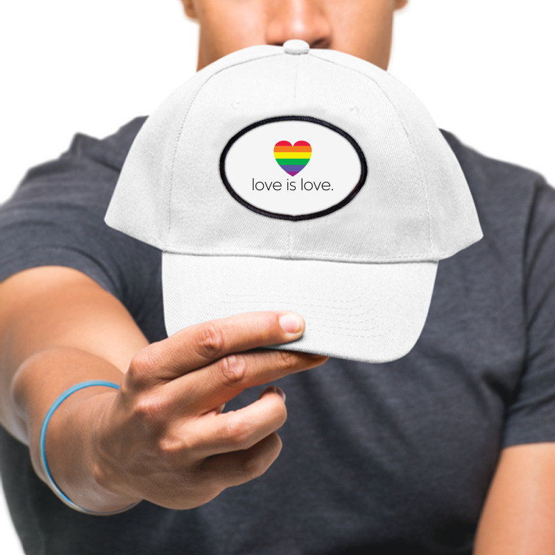 Love Is Love Oval Patch | Artistshot