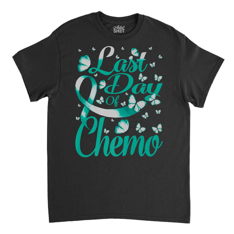 Last Day Of Chemo Myasthenia Gravis Awareness Butterfly Premium T Shir Classic T-shirt | Artistshot