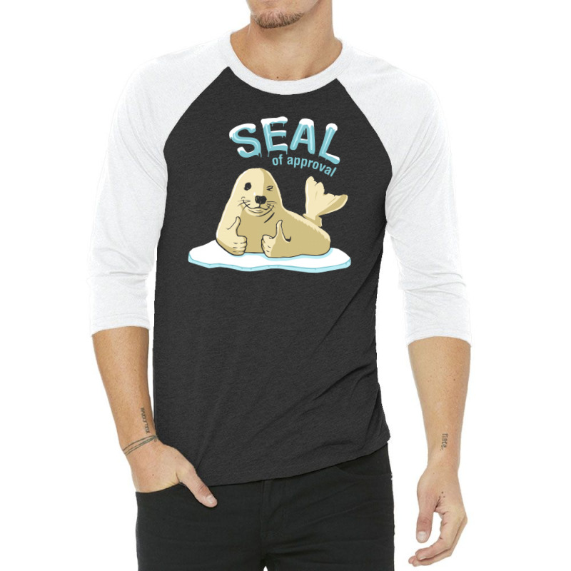 Seal Of Approval 3/4 Sleeve Shirt | Artistshot