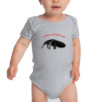 At Times I Get A Little Cruel ∆ Nihilist Anteater Design Baby Bodysuit | Artistshot