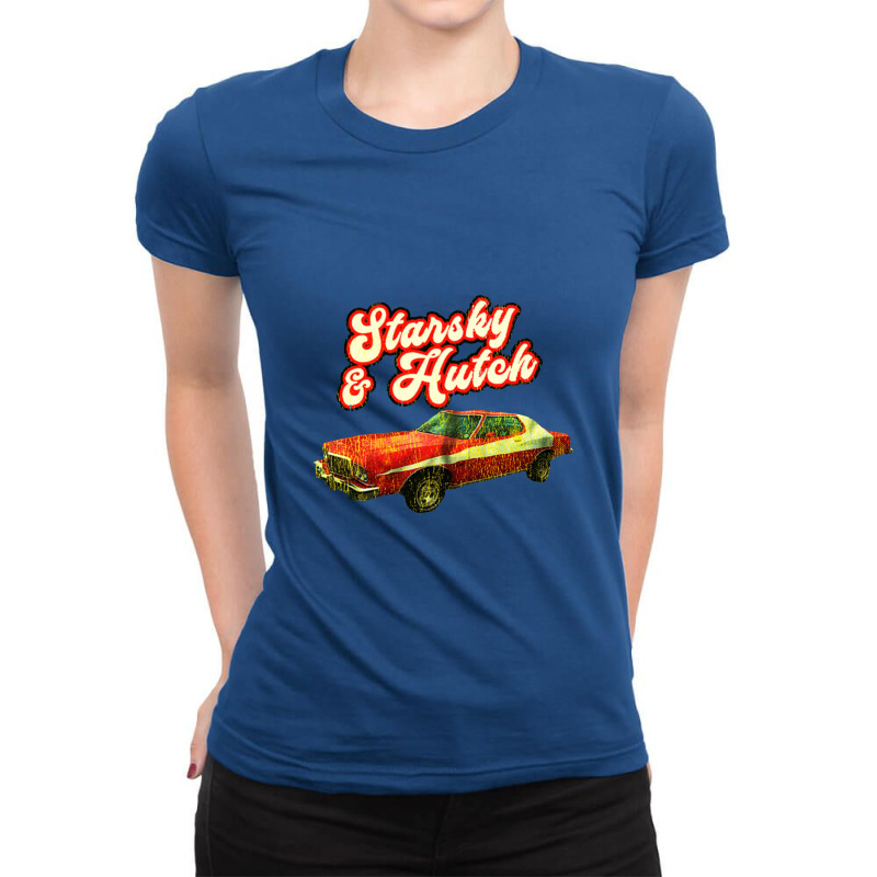 Starsky And Hutch Ladies Fitted T-Shirt by bilbillah | Artistshot