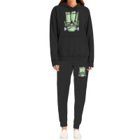 Scary Frankenstein Halloween Tee Pink Hoodie & Jogger Set | Artistshot