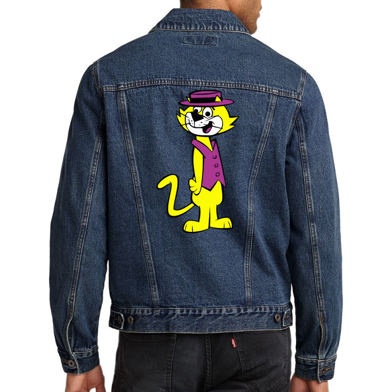 Top Cat Men Denim Jacket by woskisedani | Artistshot