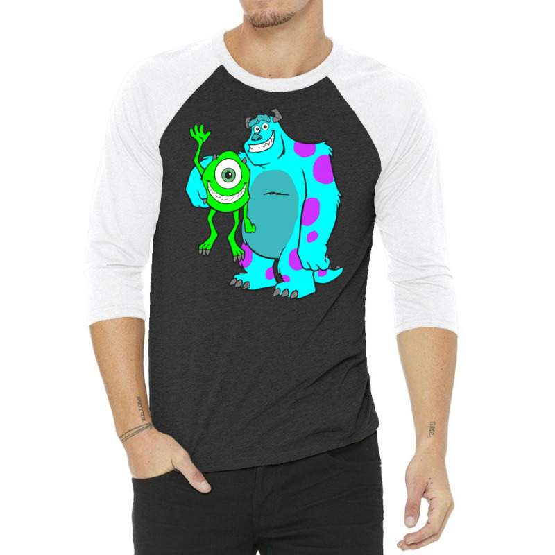 Wazowski 3/4 Sleeve Shirt by woskisedani | Artistshot