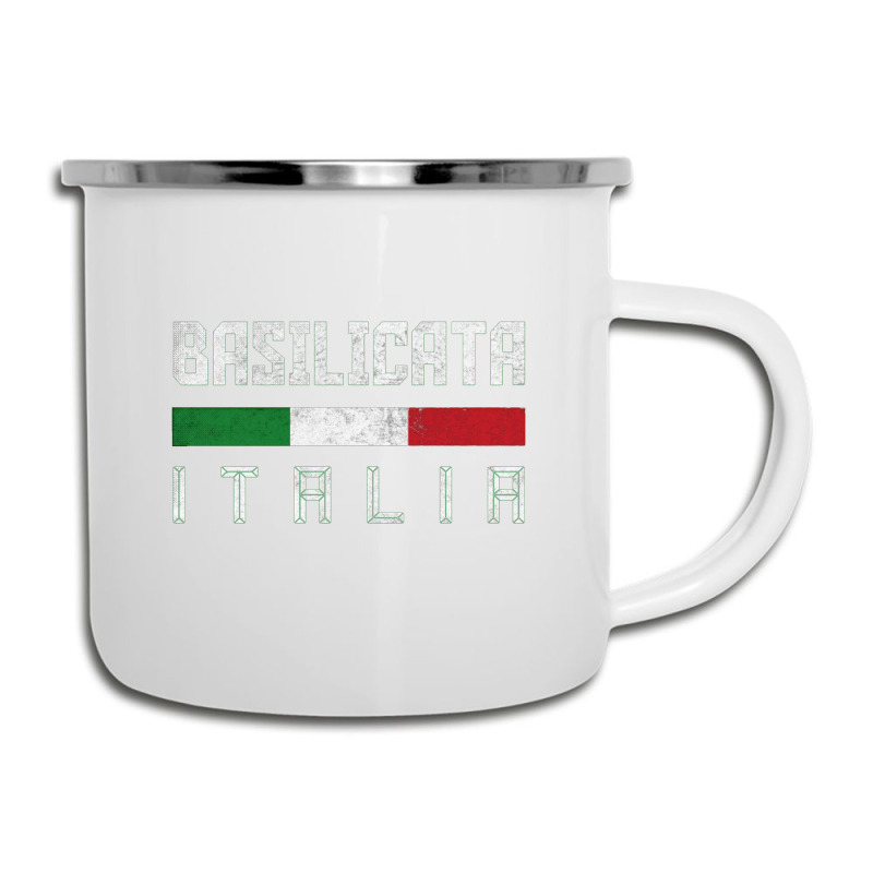 Basilicata Italia Italy Typography Design Camper Cup | Artistshot