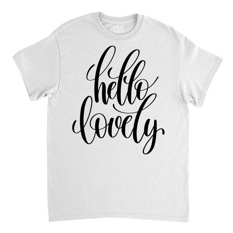 Hello Lovely Classic T-shirt by Kahvel | Artistshot