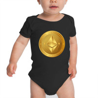 Gold Coin Digital Baby Bodysuit | Artistshot