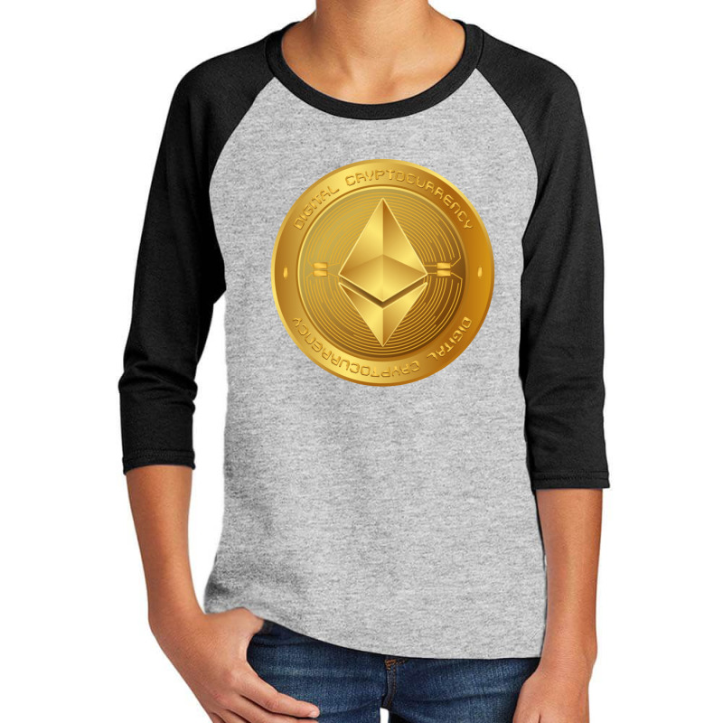 Gold Coin Digital Youth 3/4 Sleeve by komaru | Artistshot