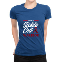 I'm A Sickle Cell Warrior Sickle Cell Anemia Awareness Ladies Fitted T-shirt | Artistshot