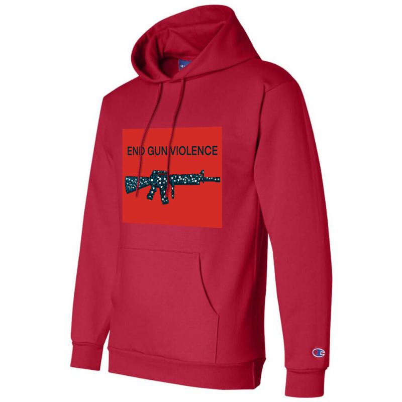 End Gun Violence, We Must Grapple Champion Hoodie | Artistshot