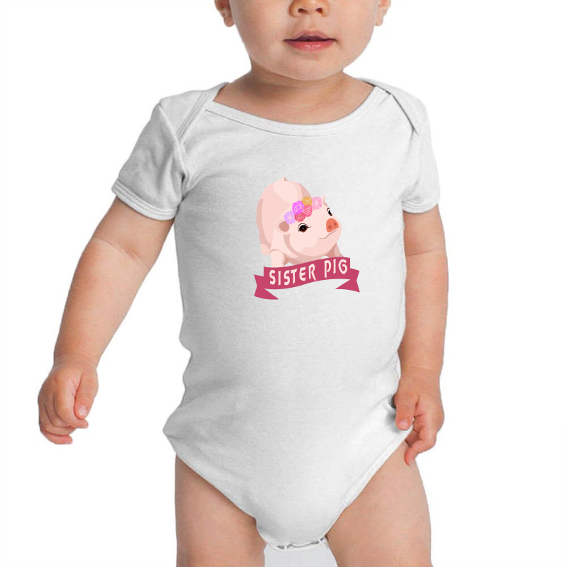 Sister Pig Baby Bodysuit | Artistshot