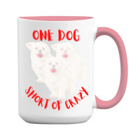 One Dog Short Of Crazy T  Shirtone Dog Short Of Crazy T  Shirt (13) 15 Oz Coffee Mug | Artistshot