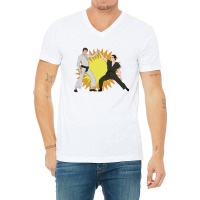 Dayman Last Episode V-neck Tee | Artistshot