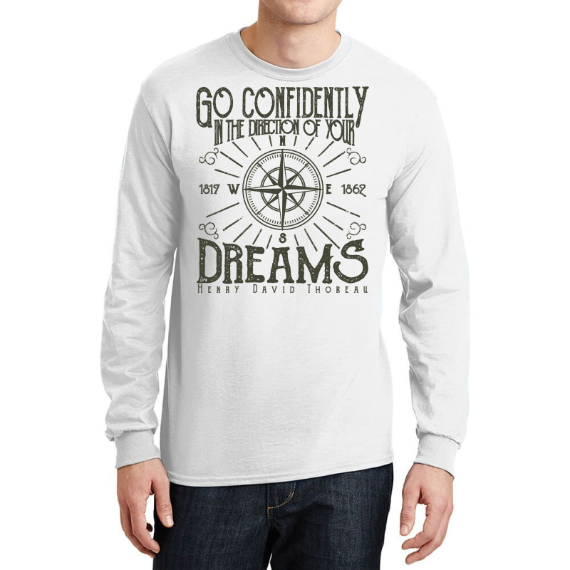 Directions Of Your Dreams 1 Long Sleeve Shirts | Artistshot