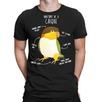 Caique T  Shirt Anatomy Of A Black  Headed Caique T  Shirt T-shirt | Artistshot