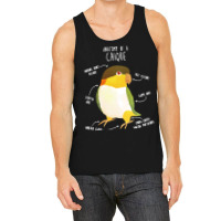 Caique T  Shirt Anatomy Of A Black  Headed Caique T  Shirt Tank Top | Artistshot