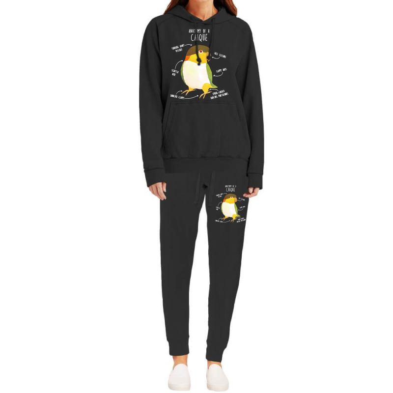 Caique T  Shirt Anatomy Of A Black  Headed Caique T  Shirt Hoodie & Jogger Set | Artistshot