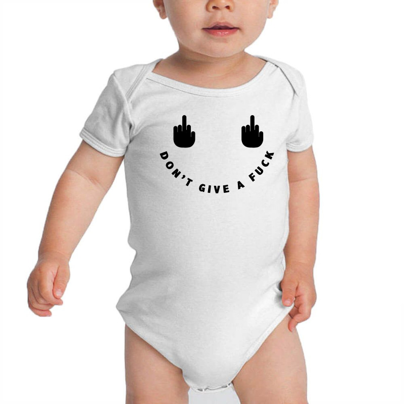 Don't Give A Smile Baby Bodysuit by autlu2024 | Artistshot