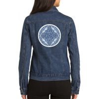 Organic Abstract 2 28337366 Ladies Denim Jacket | Artistshot