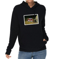 Racing Stripes Carbon Background 15 60395340 Lightweight Hoodie | Artistshot