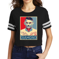 Dustin Poirier Diamond Scorecard Crop Tee | Artistshot