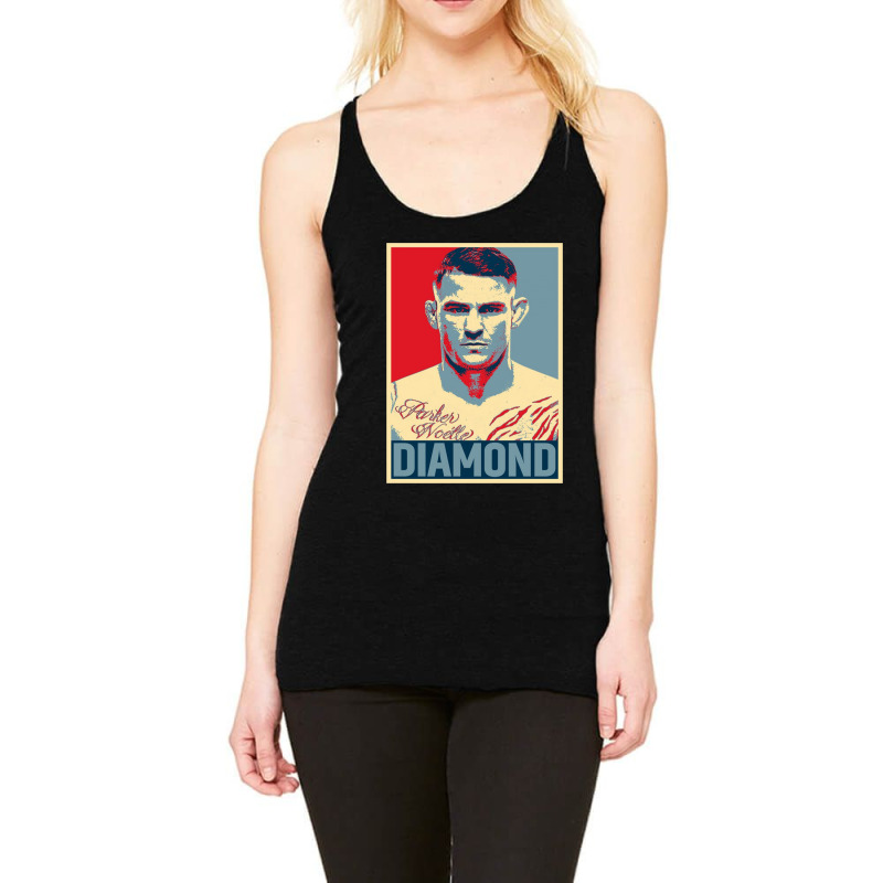 Dustin Poirier Diamond Racerback Tank by Azura Store | Artistshot